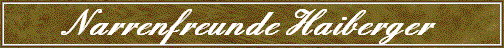 Narrenfreunde Haiberger 