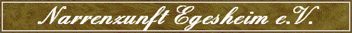 Narrenzunft Egesheim e.V.